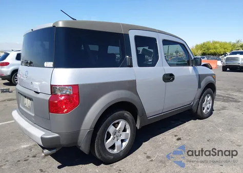 2004 Honda Element Ex from USA, damaged, VIN 5J6YH28584L036492